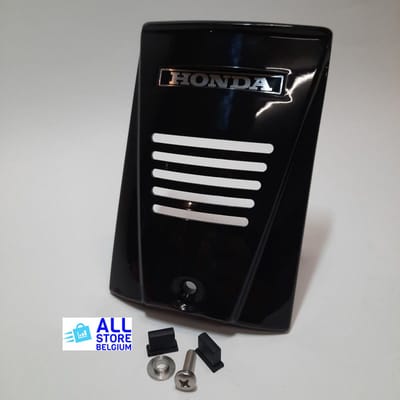 Honda camino frontmasker ZWART met aluminium Honda plaatje