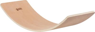 Balanceerbord: HALF MOON 84x29,5x1,8cm, hout, 2+