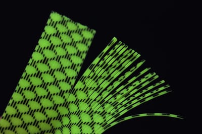 Silicone Skirts - Rubberen Poten - Vliegvis Materiaal - 5 Kleuren Set - 5 Stuks - Groen