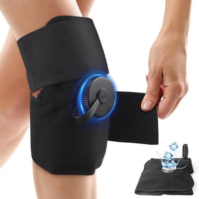 Herbruikbare knie-ijstas voor Koude Therapie - Koelbandage voor Kniepijn en Blessures
