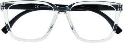 Ear2Ear 21702 Newton Leesbril transparant met zwarte poot +1.00