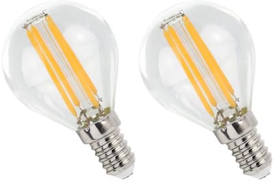 Spectrum LED Lamp E14 5.5W 230V - 660 Lumen - 2700K Warm wit - Gezellig licht - Energiezuinig - 2 stuks