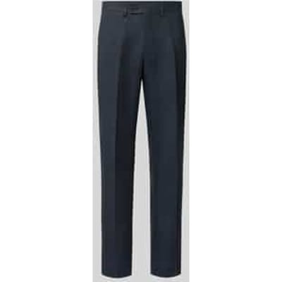 Linnen broek met achterzakken