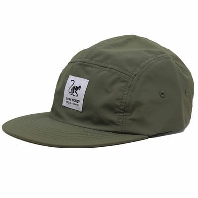 5-panel strapback pet - Waterbestendig / Volwassenen / One size (Groen)