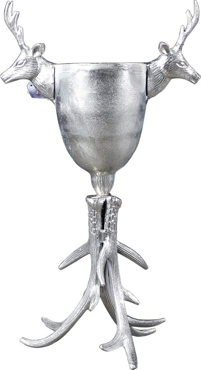 wijnkoeler op standaard hert 55cm*