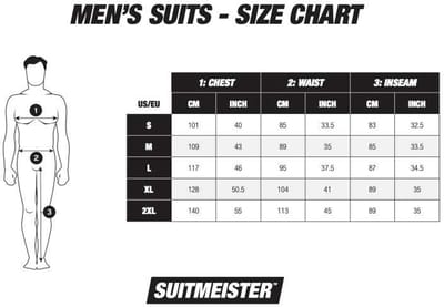 Suitmeister Heren Pak IT™ - Clowns Kostuum - Halloween Outfit - Maat XL