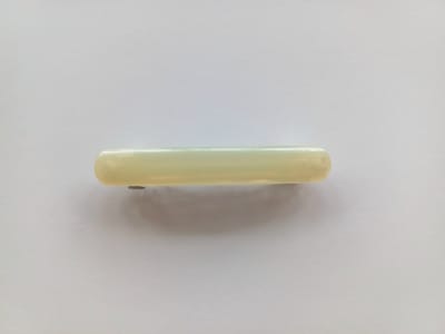 Le Sjalerie Haarspeldje Beige champagne kleur -*klein speldje*