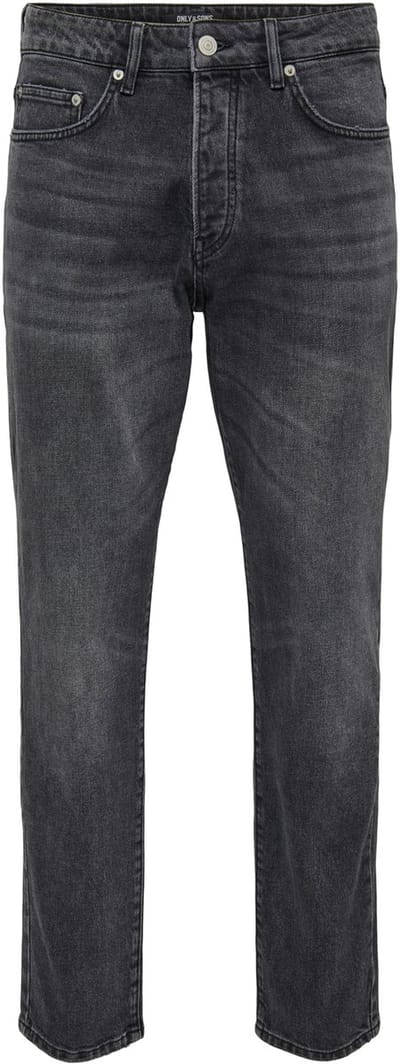 ONLY & SONS- ONSYOKE TAPERED WB 7850 DOT DNM NOOS - Heren - Jeans
