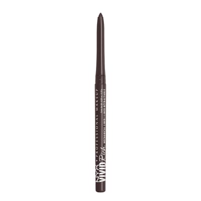 Nyx Professional Makeup Vivid Rich Mechanical Pencil - Mechanische eyeliner - op edelstenen genspireerde kleuren met roomzachte pigmenten - Smokin' Topaz - Bruin - 4,8GR