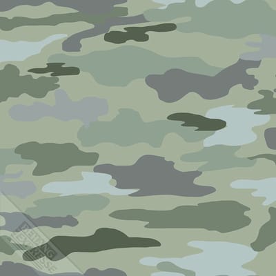 Behang - Thomas - camouflage groen leger 27148