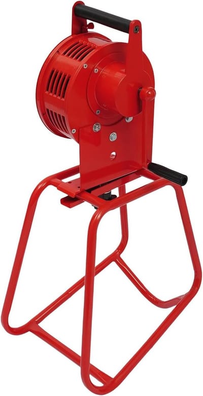 Handslinger Sirene - Noodalarm Aluminium - Veiligheid Vergroten - 125 dB Geluid - 1000m Bereik - Rood