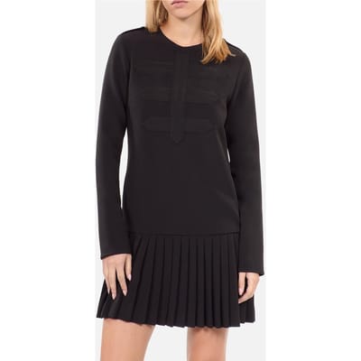 The Kooples Short Dress With Long Sleeves Black Size: 34 | Mini Dresses Outlet | Dames | Zwart