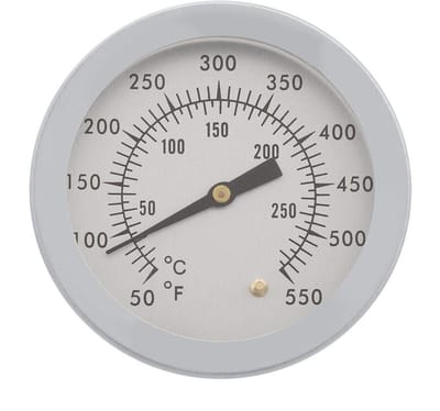 Dailygoody - Barbecue thermometer - Rookgrill thermometer - Duurzaam aluminium - Temperatuurweergave - Eenvoudige installatie - Geschikt voor roken
