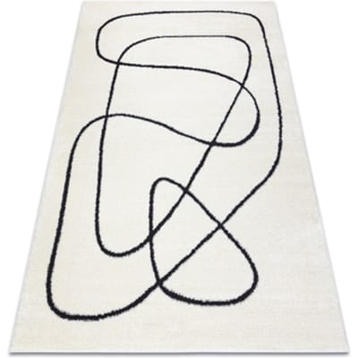 Kleden Rugsx Tapijt modern MODE 8377 abstractie creme / 80x150 cm