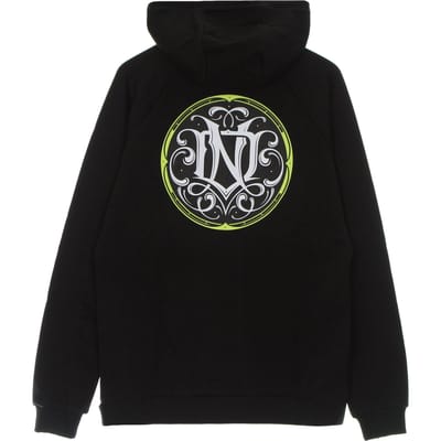 Lichtgewicht herensweatshirt met capuchon Monogram Hoodie zwart