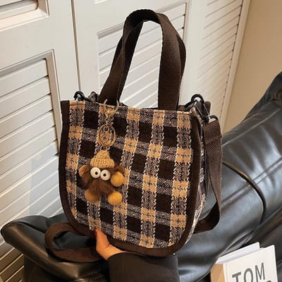 Modieuze Tassen voor Dames Nieuwe Mode Eénschouder Schoudertas voor Dames Ins Retro Veelzijdige Eénschouder Handtas black