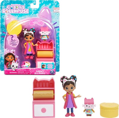 Spinmaster Gabby' Poppenhuis Knutsel Speelset met Gabby & Baby Kitty