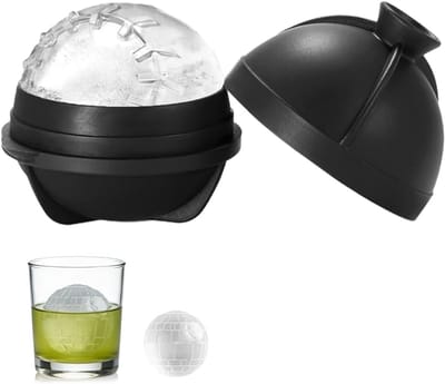 Grote Siliconen IJsbal Vormpjes, 7cm Ronde IJsballen Mallen, Herbruikbare IJsblokjes voor Cocktails, Whisky en Dranken