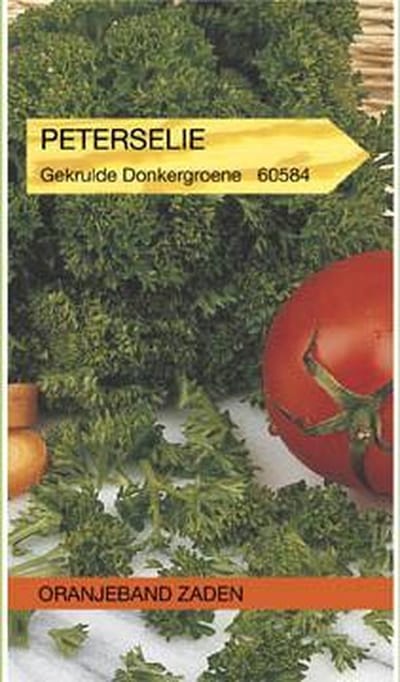 Oranjeband Zaden - Peterselie Gekrulde Donkergroene