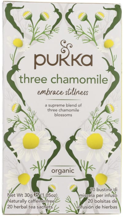 Pukka - Biologische Thee Three Chamonile - 3 x 20 stuks - Voordeelverpakking