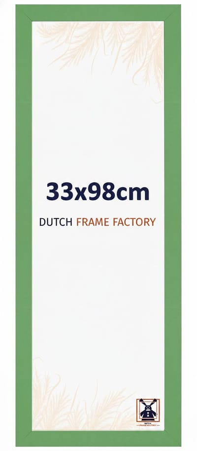 Fotolijst 33x98 cm - MDF - Groen - Benno