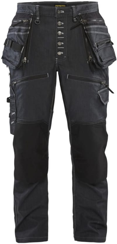 Blåkläder 1999-1141 Werkbroek Stretch Marineblauw/Zwart maat D84