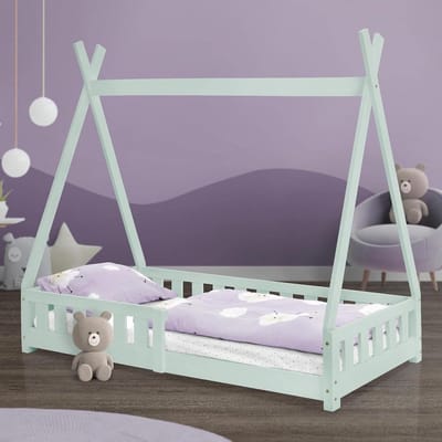 Lexium Grondbed - Peuterbed - Kinderbed - Bedhuisje - Huisbed - Grondbed Peuter - Laag Bed - Vloerbed