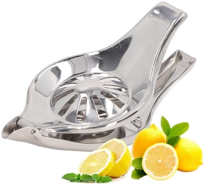 Dailygoods- Sapcentrifuge Handmatig - 304 Roestvrij Staal - Citruspers - Draagbaar - Eenvoudig Schoon te Maken - Stevig Vastklemmen - Citroenpers