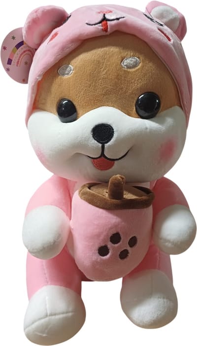 Kawaii Shiba Inu - Knuffel 25 cm - Bubble Thee Rose