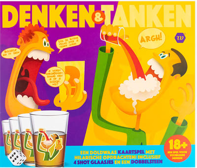 Denken & Tanken kaartspel - Drankspel - Alcohol - Drinkspel