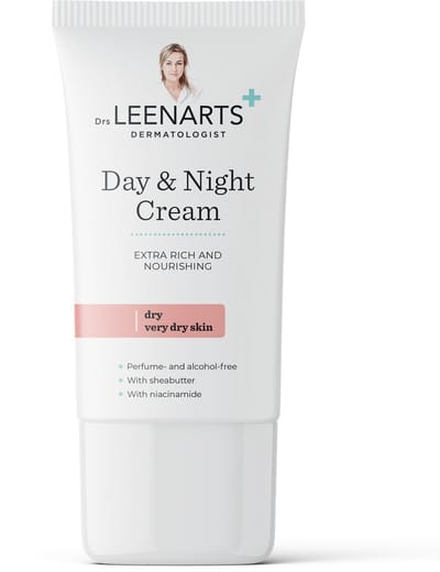 Dr Leenarts Dagcrème en Nachtcreme – Voor droge tot zeer droge huid – Parfumvrij – 50 ml