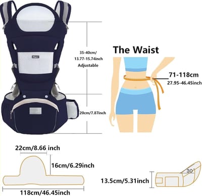 baby carrier / babydrager - baby carrier Backpack for newborn to toddlers, baby carrier / Kinderdrager