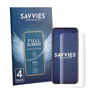 Savvies - Screenprotector voor Murena Teracube 2s - Folie Beschermfolie transparant volledig dekking 4 Stuks