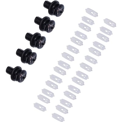 28 STUKS Sierlijst Bevestigingsclip 8D 08 53 90 9B Vervanging voor A4 Avant Modellen 1995‑2001 white