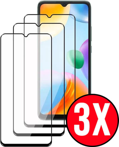 Casemania Glas Geschikt voor Oppo A78 5G Screenprotector Glas Gehard - Tempered Glass - Volledige Bescherming - 3 Stuks