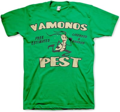 Breaking Bad Heren Tshirt -S- Vamanos Pest Groen