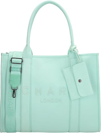 Charm London Bond Laptoptas 15,6 inch - Schouderband - A4 - Werktas - Mint