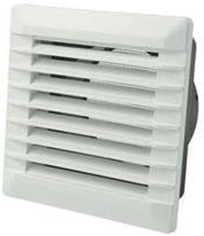 Ventilatierooster - Wandrooster Ventilatie - Luchtcirculatie Verbeteren - Inbouw in Metselwerk - 200 x 200 mm - Wit