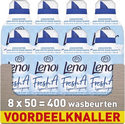 Lenor Fresh Air Wasverzachter Sensitive - Voor de Gevoelige huid - 8 x 50 Wasbeurten