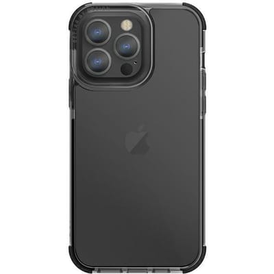 Hoesje voor iPhone 13 Pro UNIQ Combat - hoesje zwart carbon ShockSorb bescherming