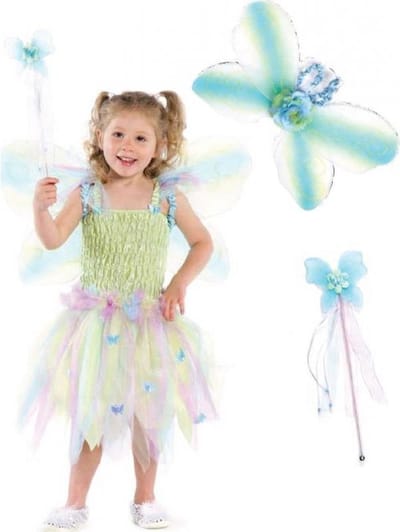 Great Pretenders - Vlinder Jurk Elfje Set Luxe - Meisjes - Maat 104-116 - 5-6 Jaar