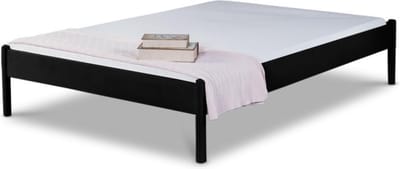 Bed Box Wonen Alice metalen bed Zwart 120x220 cm