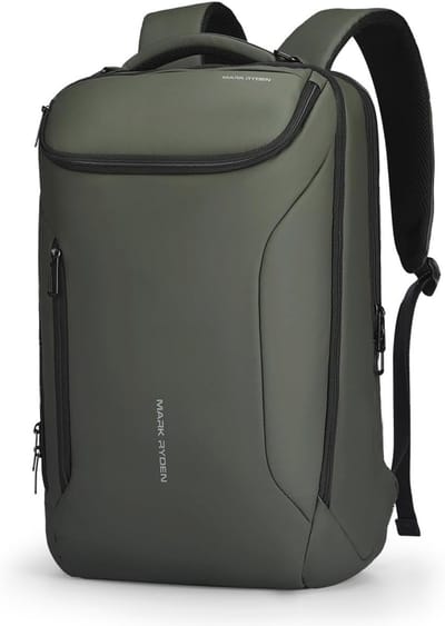 Grote capaciteit laptoprugzak tot 17,3 inch met diefstalbeveiliging en USB-oplaadpoort - multifunctionele casual rugzak