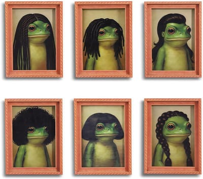 Kleurrijke koelkastmagneten set van 6 stuks voor magneetbord en decoratie in huis