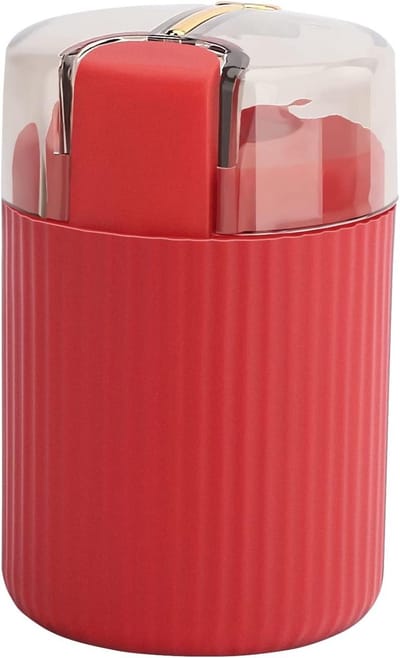 Tandenstoker Dispenser - Tandenstokerhouder Automatisch - Hygiënisch Tandenstokers Gebruiken - Automatische Uitgifte - 8.5 x 6 cm - Rood
