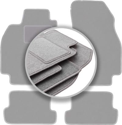 Automatten asgrijs voor: Renault Megane II CC coupé, cabrio (2003-2010)