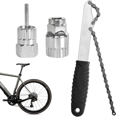 Universele Center Lock en Crank Puller, geschikt voor Shimano 7-12 versnellingen, duurzaam staal, veilig en betrouwbaar gereedschap voor fietsonderhoud