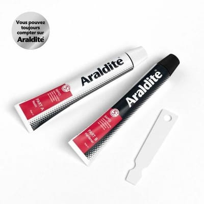 Tweecomponenten epoxylijm - CYANOLIT - Araldite - Rapid - 2 x 15 ml - Snelle uitharding - Hoge weerstand - Geschikt voor meerdere materialen