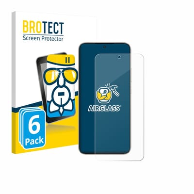 Screenprotector 6 Stuks voor Honor X70 Beschermglas transparant