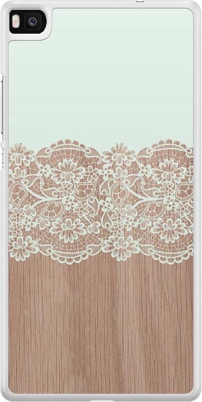 Casimoda® telefoonhoesje - Geschikt voor Huawei P8 - Carpe Diem - Zwart TPU hoesje - Backcover - Multi - Geen opdruk